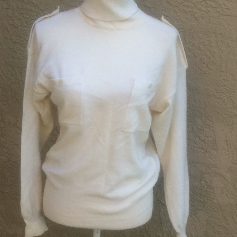 Pickett &Smith sweater wool angora nylon